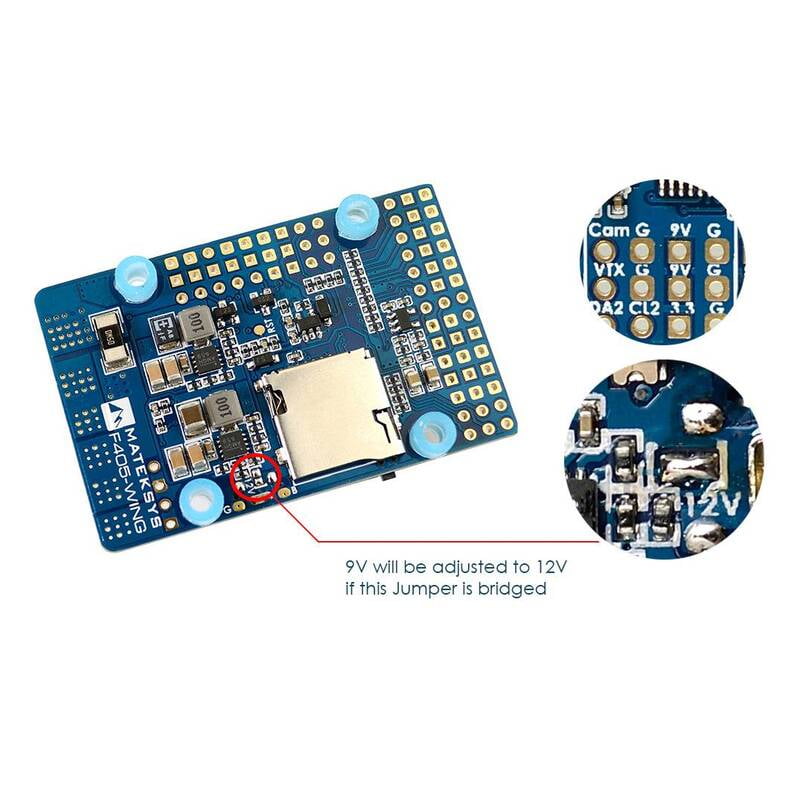 MATEK-F405-WING FLIGHT CONTROLLER MATEK-F405-WING FLIGHT CONTROLLER