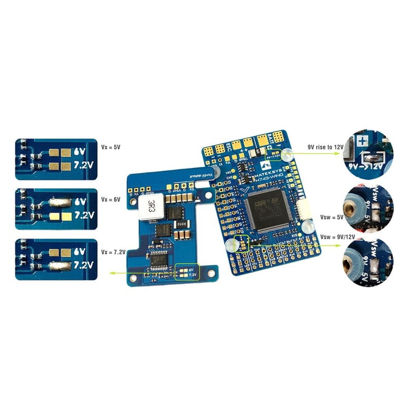 MATEK-H743-WING FLIGHT CONTROLLER MATEK-H743-WING FLIGHT CONTROLLER