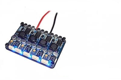 Mauch 025: PL 4-14S HYB-BEC / 2x5.3V + 1x5.0V + 1x12.0V Mauch 025: PL 4-14S HYB-BEC / 2x5.3V + 1x5.0V + 1x12.0V