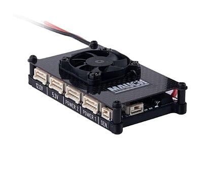 Mauch 054: Power-Cube 4 - V3 / 5.3V / 5.3V / 5.3V / 12V / 10A Mauch 054: Power-Cube 4 - V3 / 5.3V / 5.3V / 5.3V / 12V / 10A