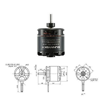 SUNNYSKY-X-2814 BRUSHLESS MOTOR