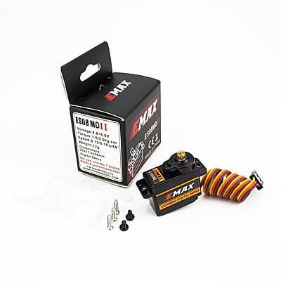 EMAX-ES08MD 13G MINI METAL DIGITAL SERVO MOTOR EMAX-ES08MD 13G MINI METAL DIGITAL SERVO MOTOR