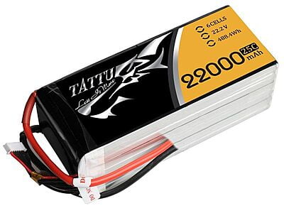 GREPOW-TATTU 22000MAH 6S LIPO BATTERY