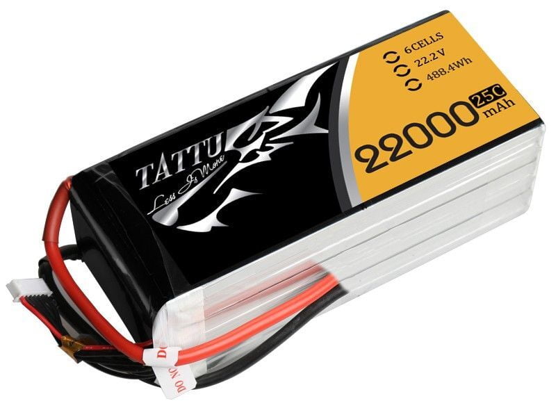 GREPOW-TATTU 22000MAH 6S LIPO BATTERY